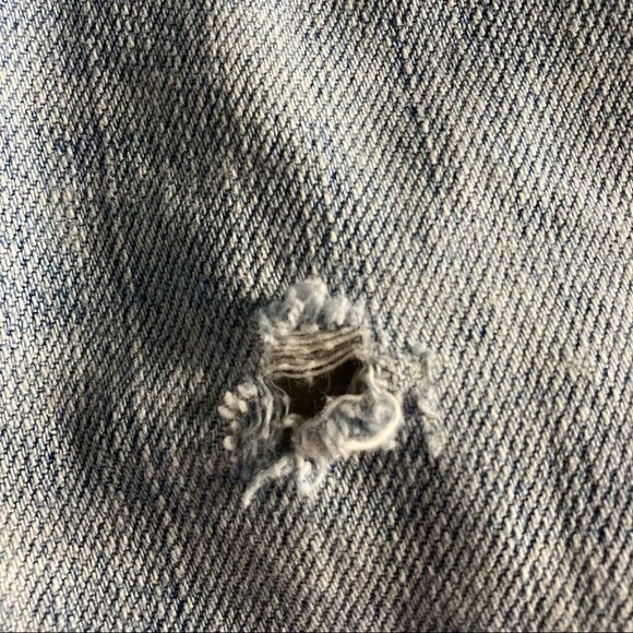 OLD NAVY Men’s Straight Light Wash Jeans, Blue, Size 33/32, 100%COTTON - Picture 4 of 10